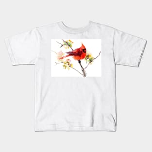 Red Cardinal Kids T-Shirt